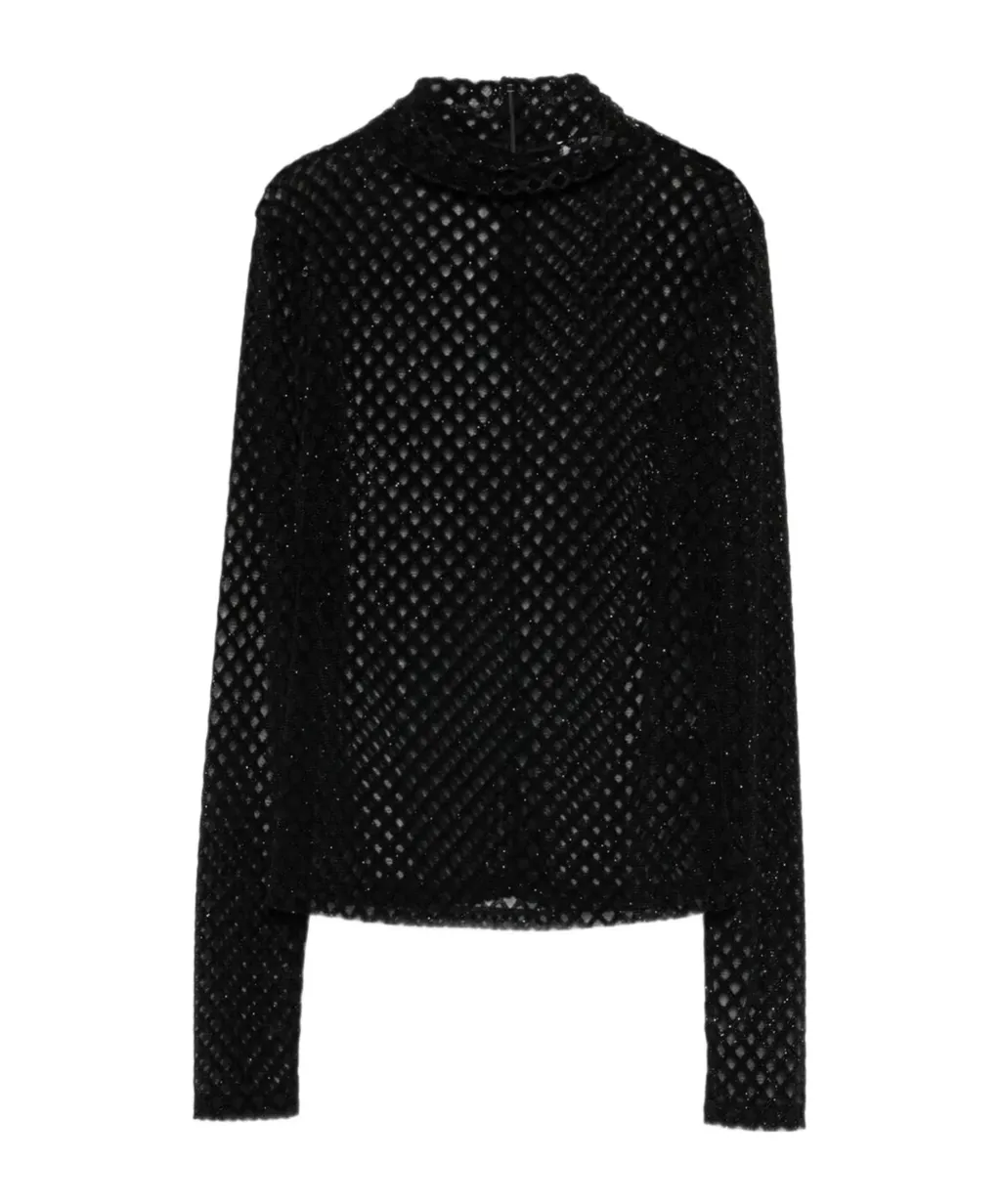 Patrizia Pepe Geometric Pattern Top