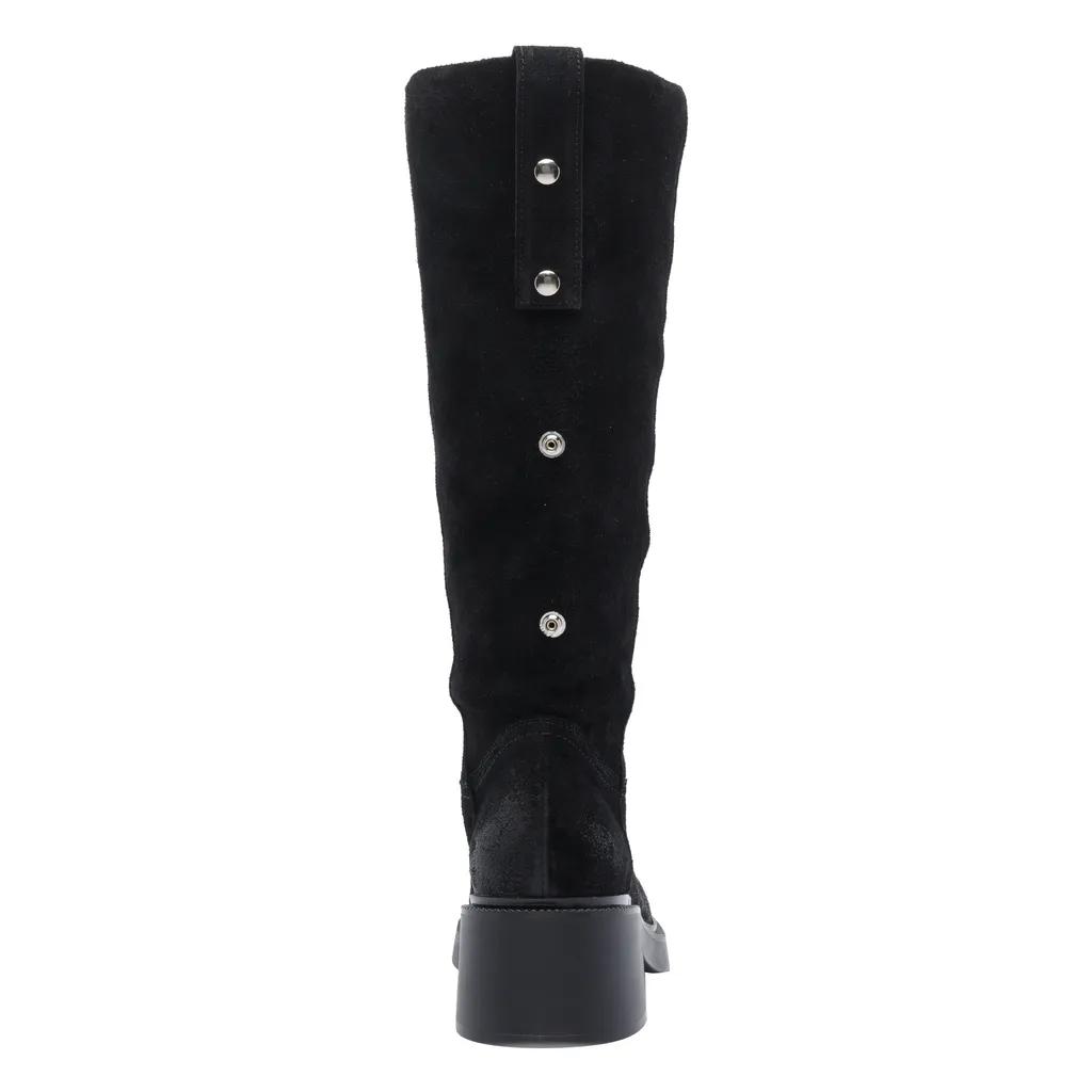 Chunky-Heeled Knee-High Boots