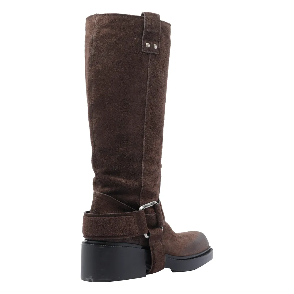 Squared Toe Heeled Boots