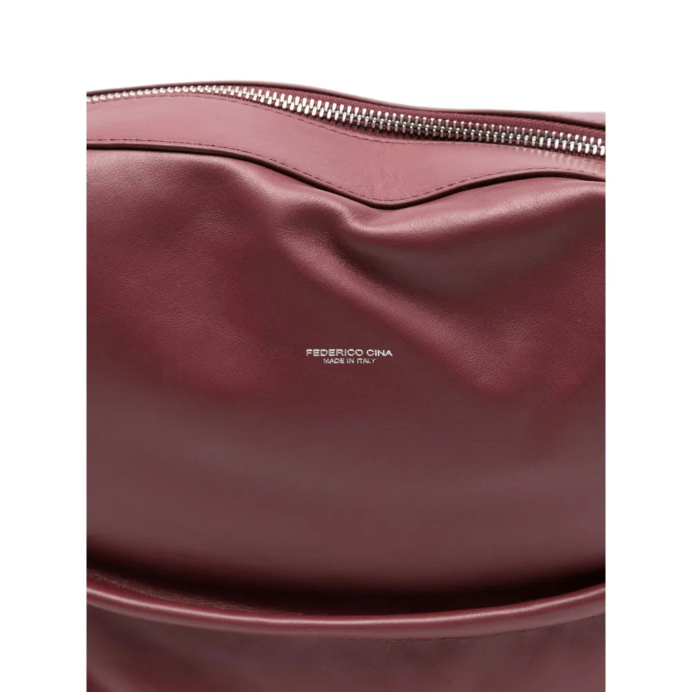 Tortellino Zipper Shoulder Bag