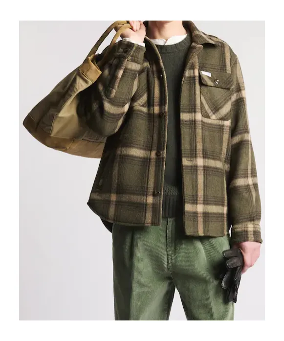 Fay Archive Plaid Overshirt Jacket