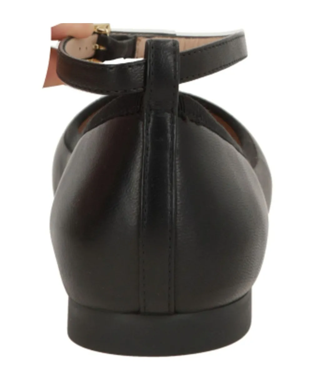 Bally Ankle Strapped Flat Shoes