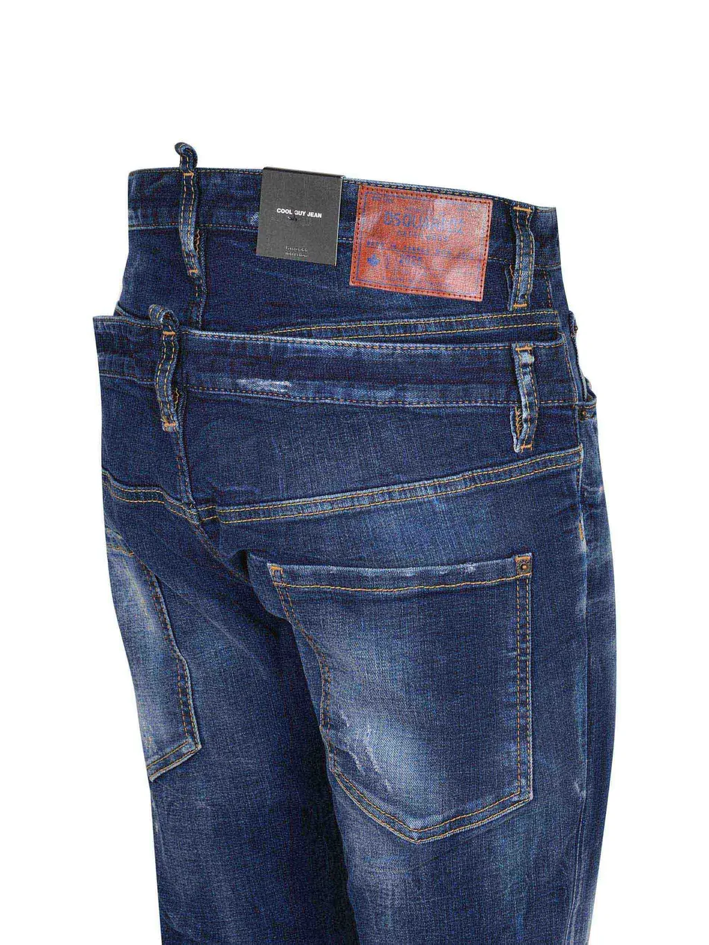 Dsquared2 Straight-Leg Distressed Jeans