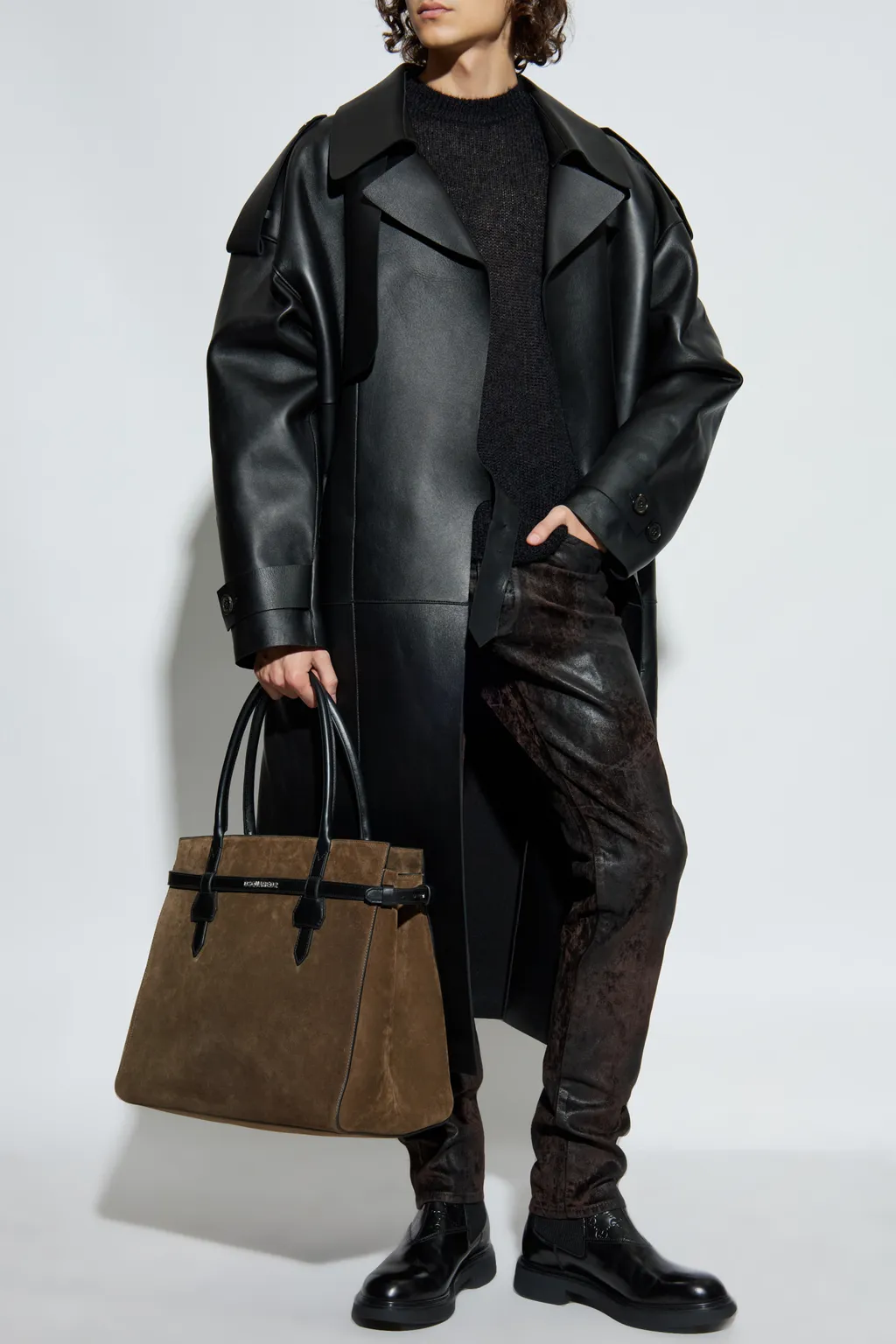 Dsquared2 Velour Cool Guy Waxed Jeans