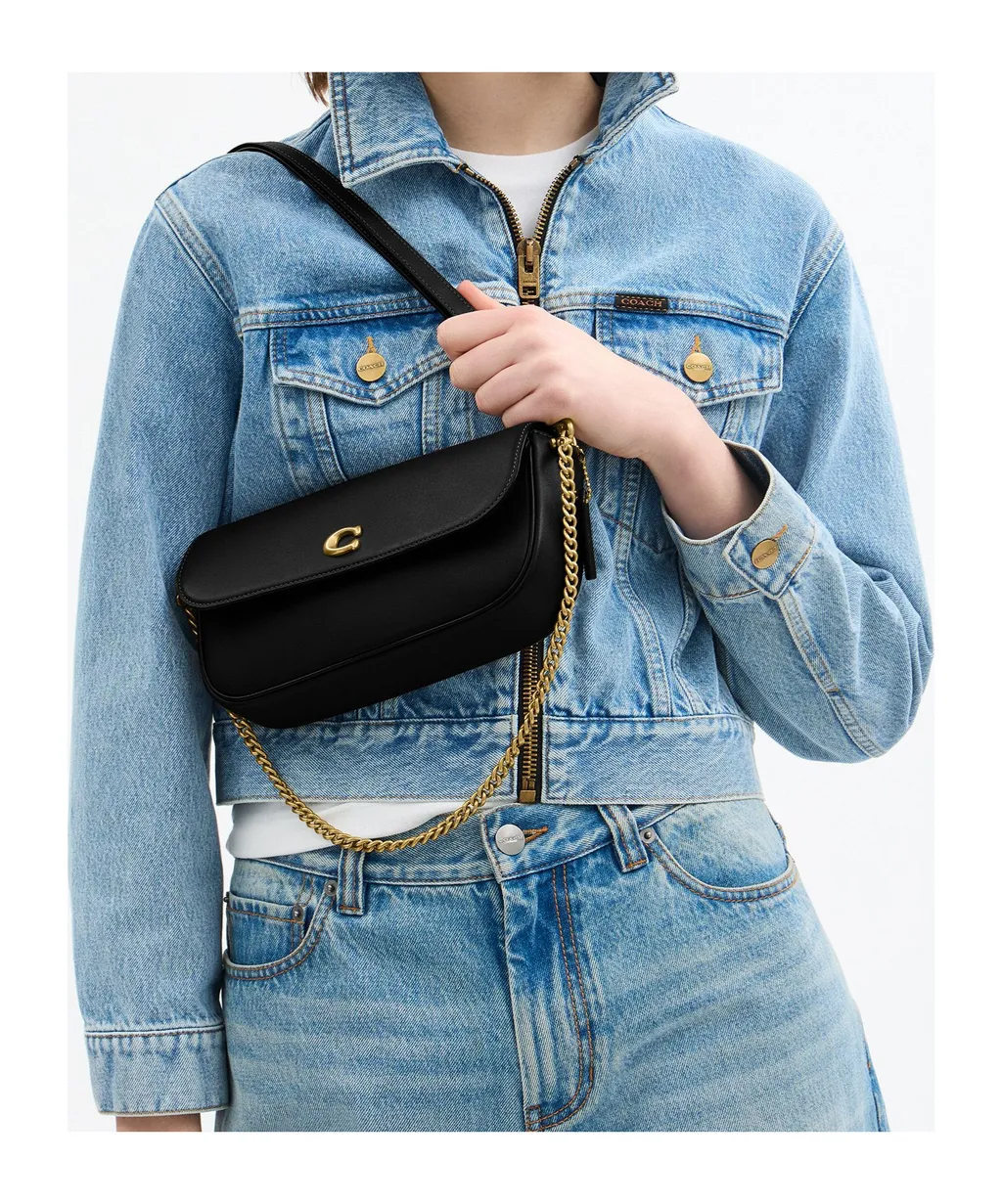Coach Brook Flap Chain Bag