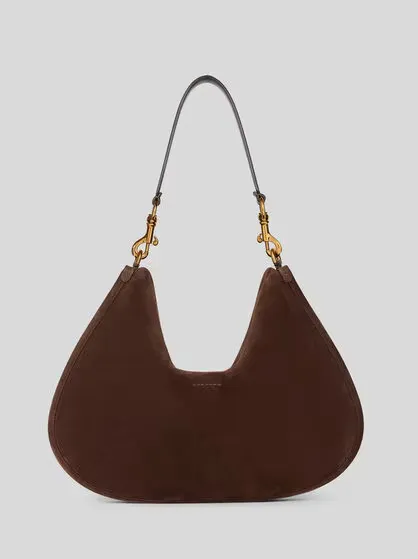 Maxi Suede Pony Bag