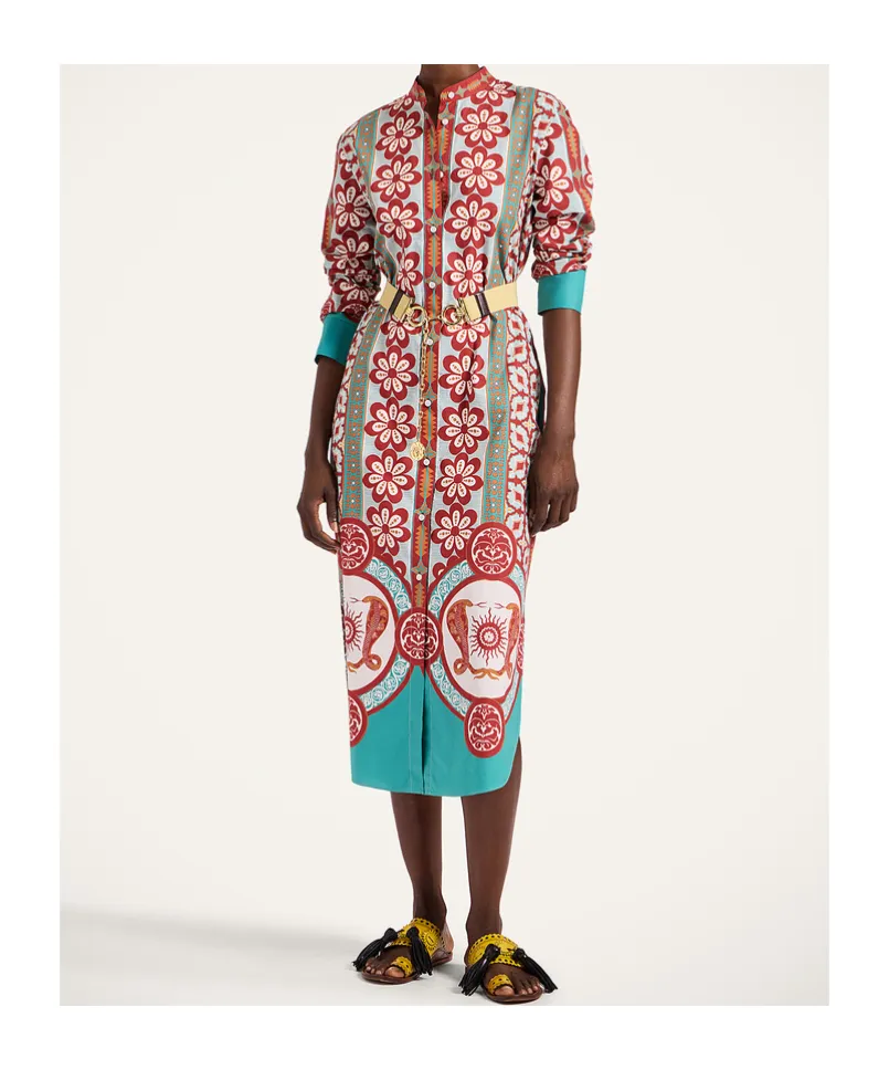 Cotton Poplin Dress