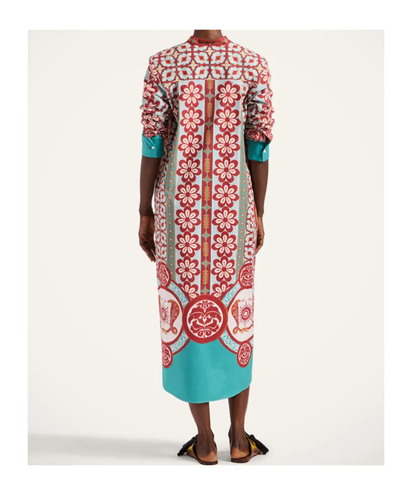 Cotton Poplin Dress