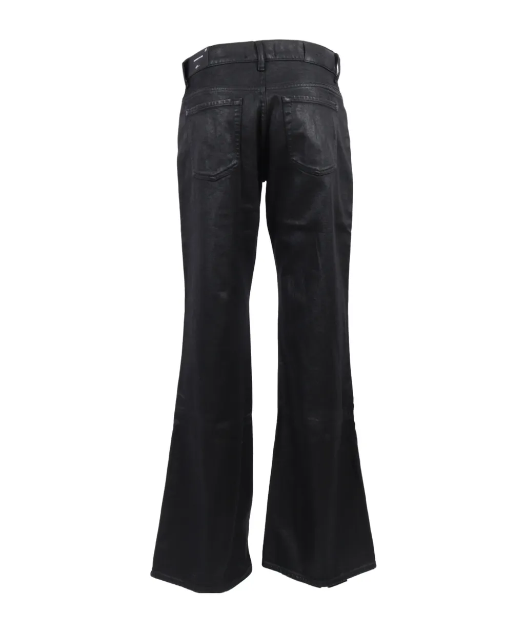 7 For All Mankind Coated Flared Jeans