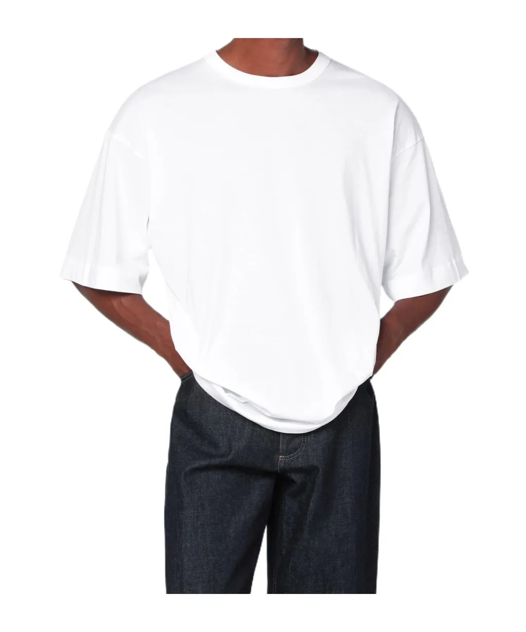 Oversized White Cotton T-Shirt