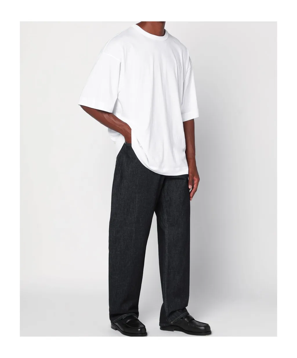 Oversized White Cotton T-Shirt