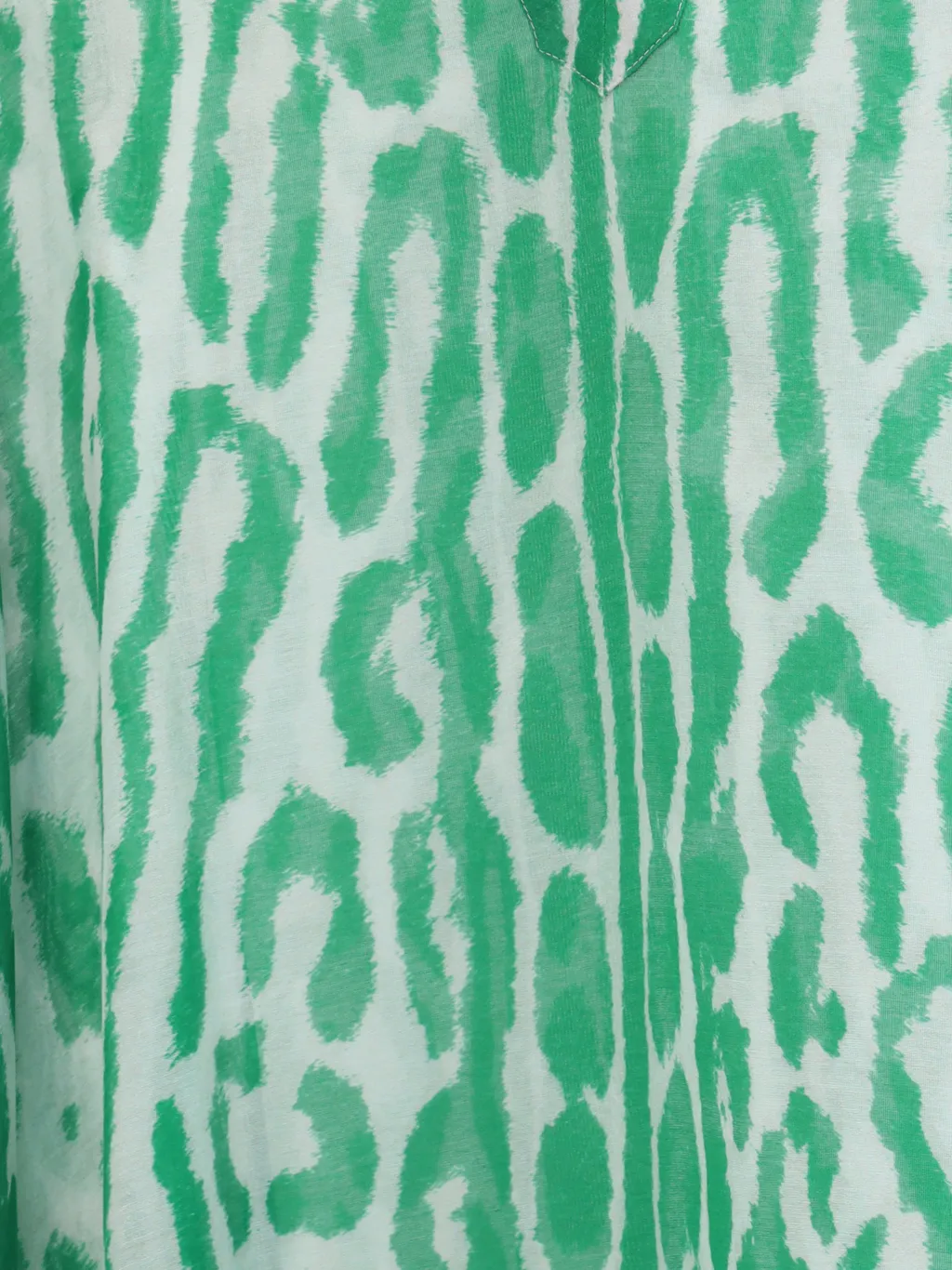 Leopard Print Silk Top
