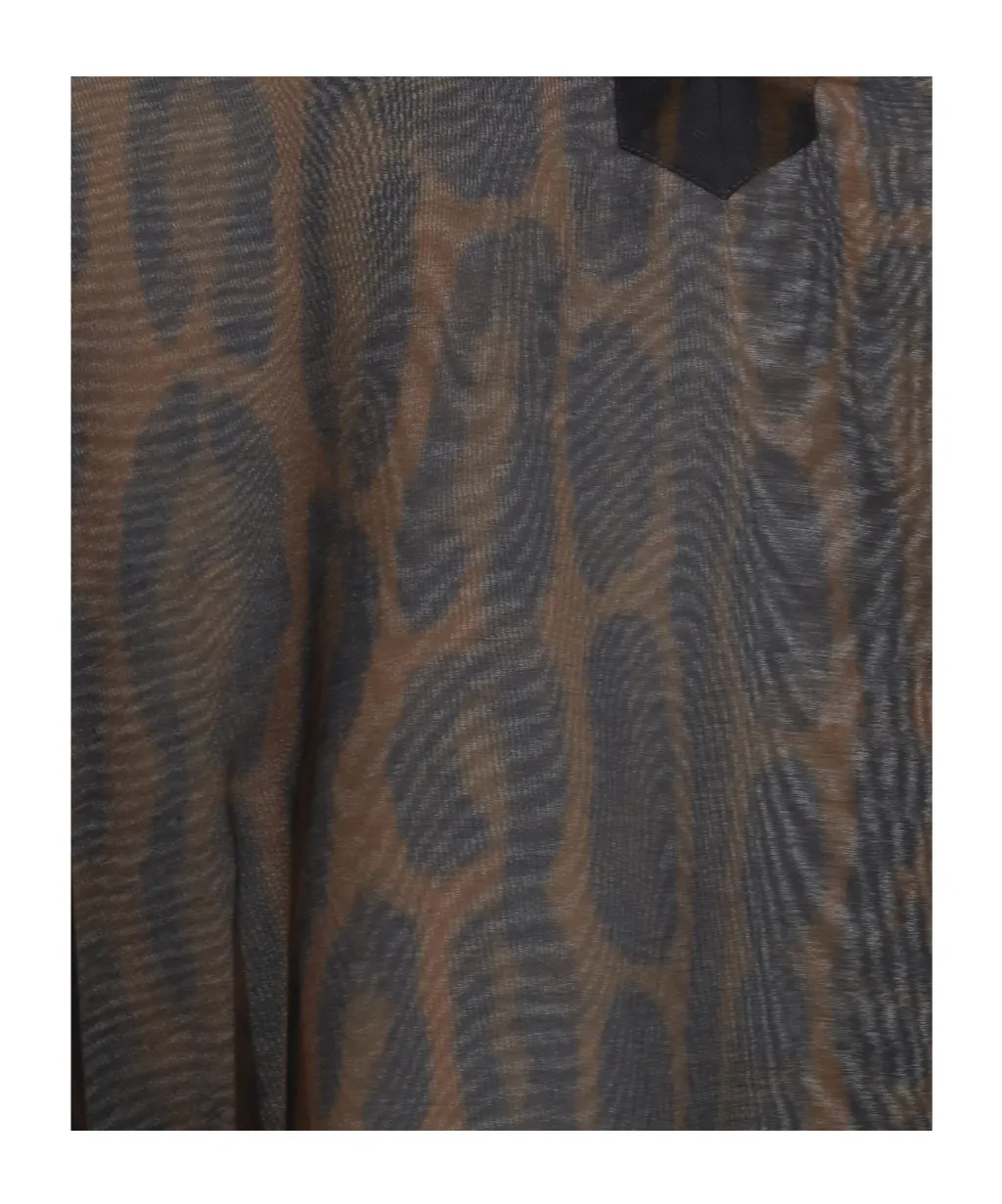 Tom Ford Animal Printed V-Neck Dress