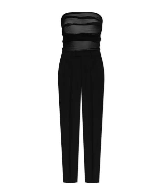 Draped-Layer Trousers