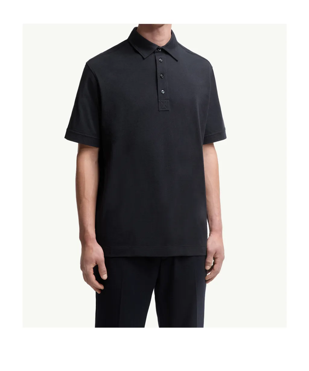 Cotton & Cashmere Polo Shirt