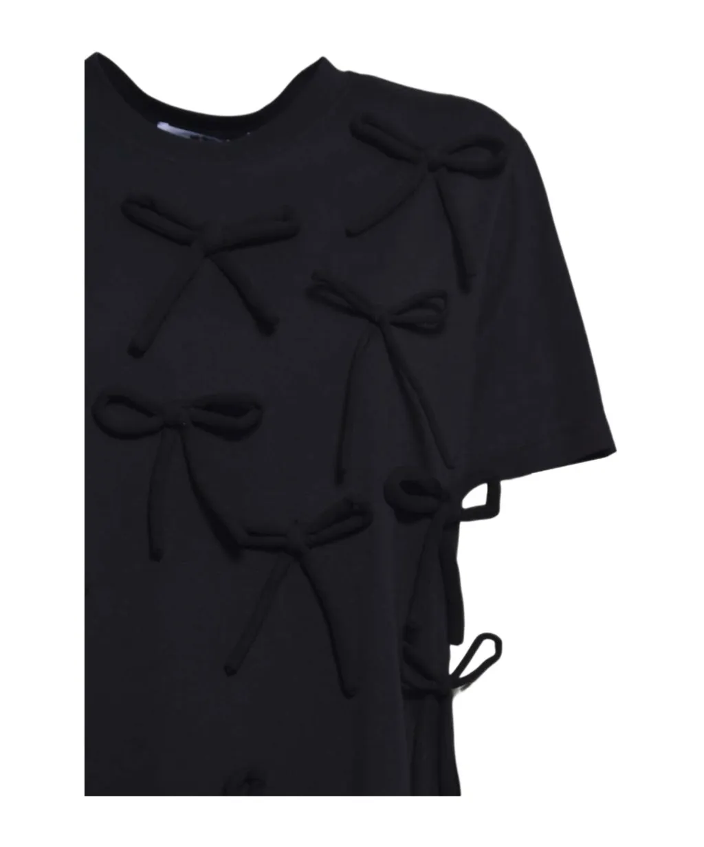 Bow-Embellished T-Shirt