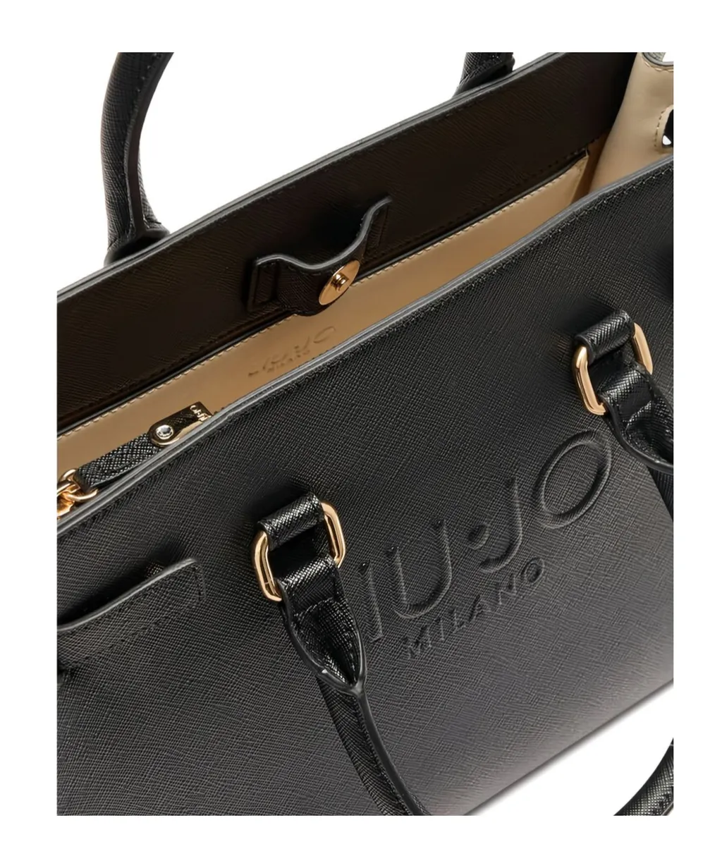 Liu Jo Logo Embossed Tote Bag