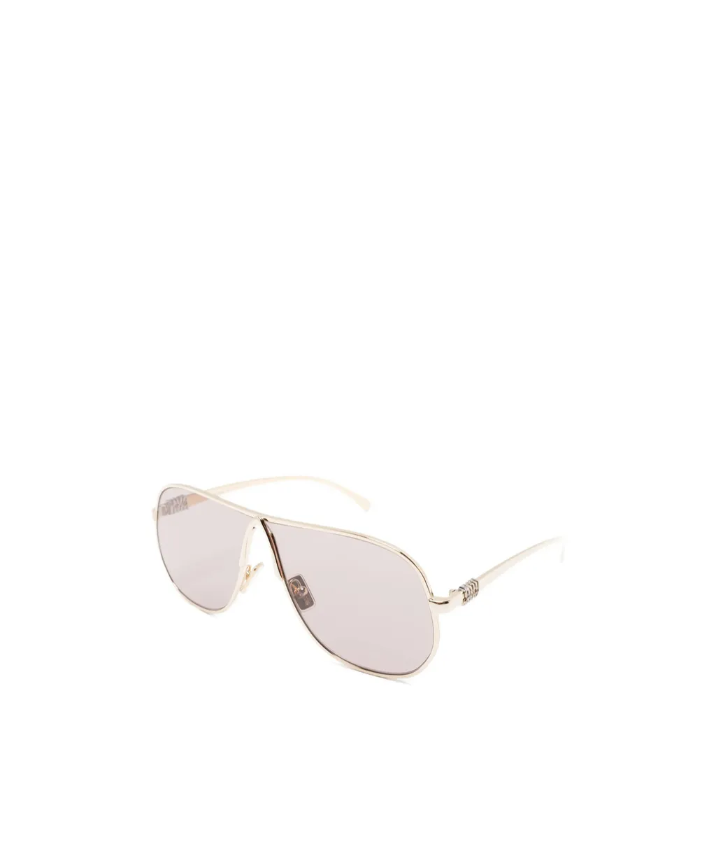 Geometric-Frame Sunglasses