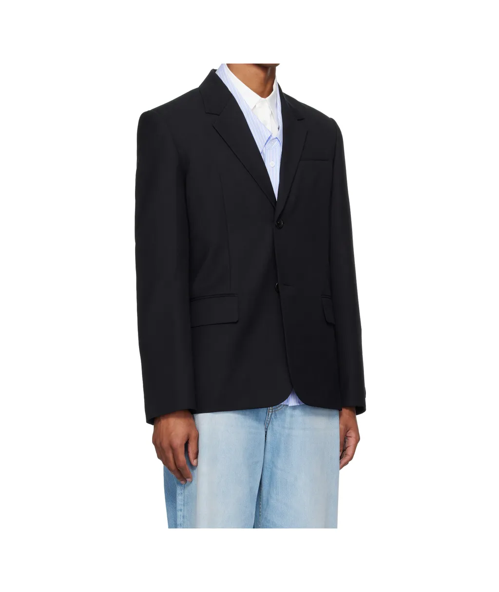 Long-Sleeved Suit Jacket