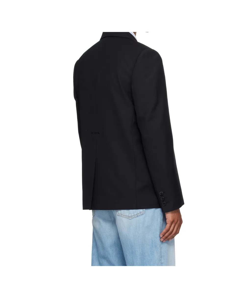 Long-Sleeved Suit Jacket