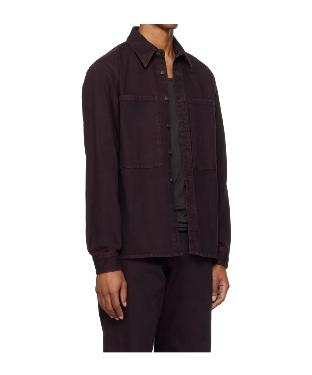 Mm6 Maison Margiela Buttoned Denim Shirt