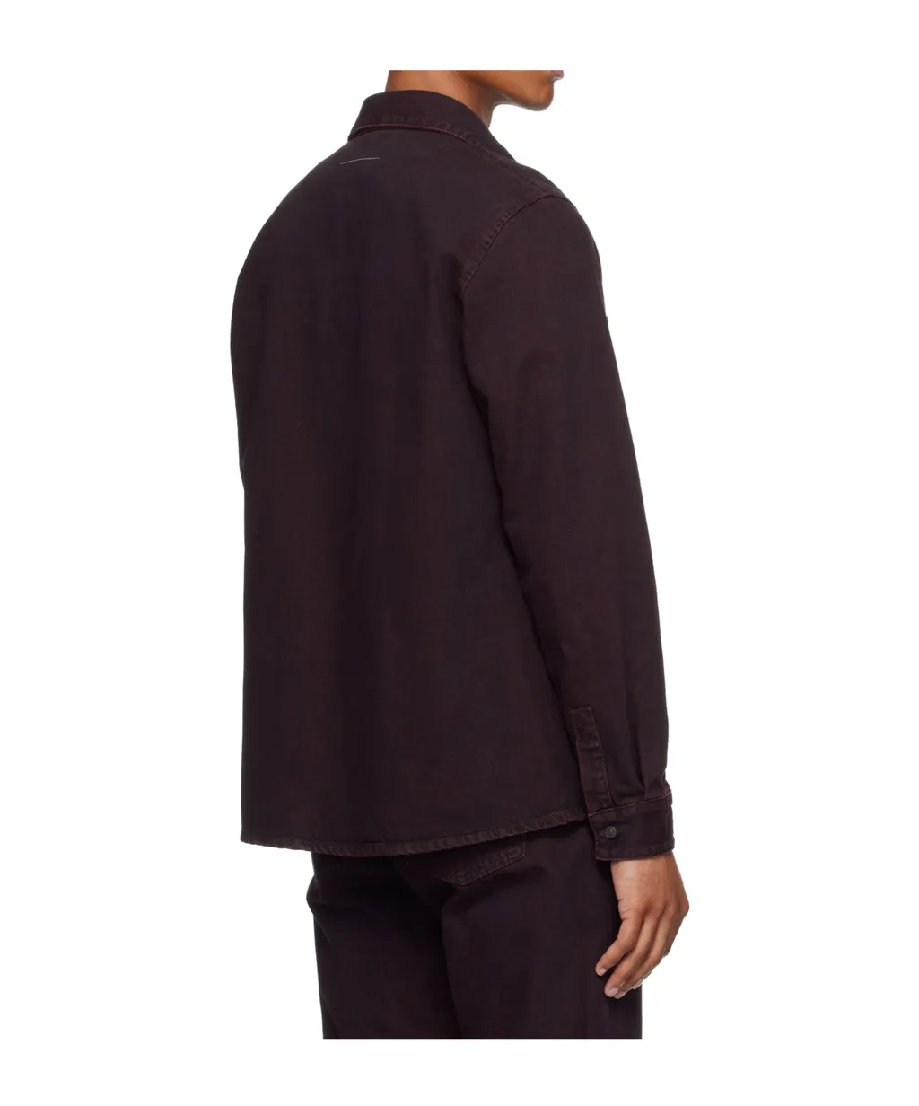 Mm6 Maison Margiela Buttoned Denim Shirt