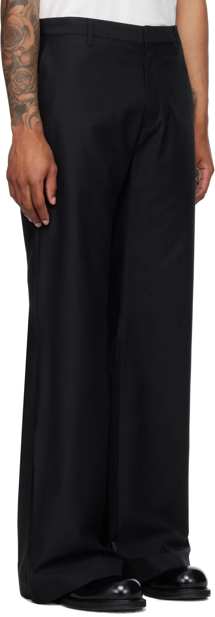 Mm6 Maison Margiela Elasticated Waistband Drawstring Trousers