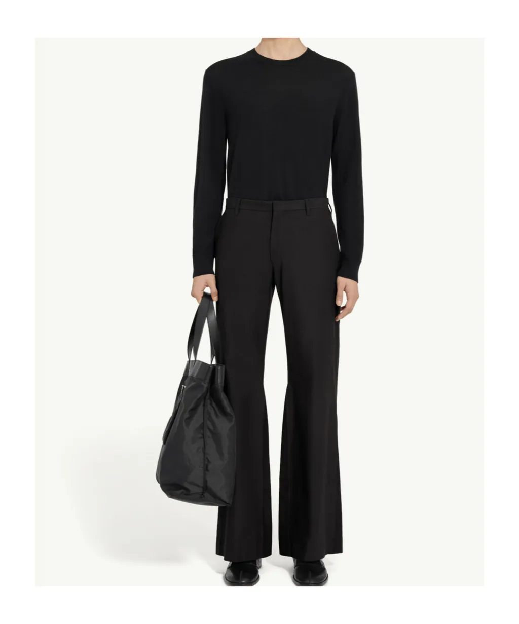 Mm6 Maison Margiela Elasticated Waistband Drawstring Trousers