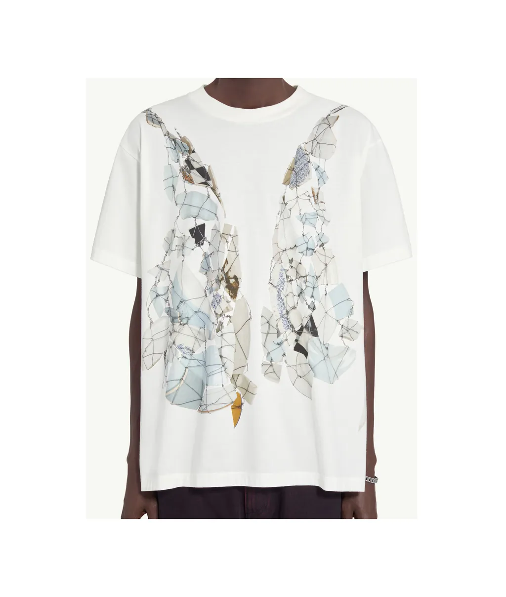 Broken Plate Print T-Shirt