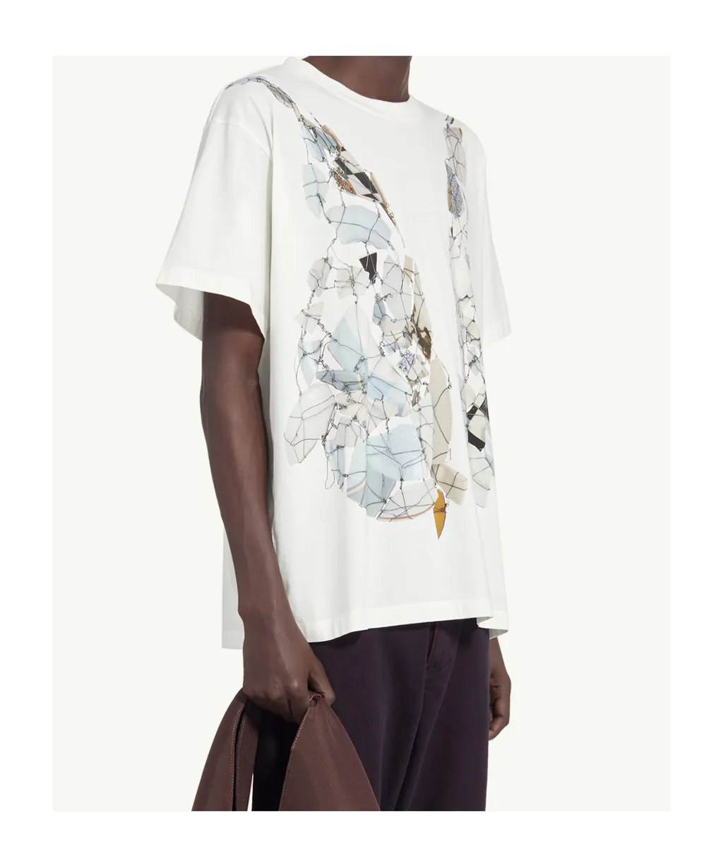 Broken Plate Print T-Shirt