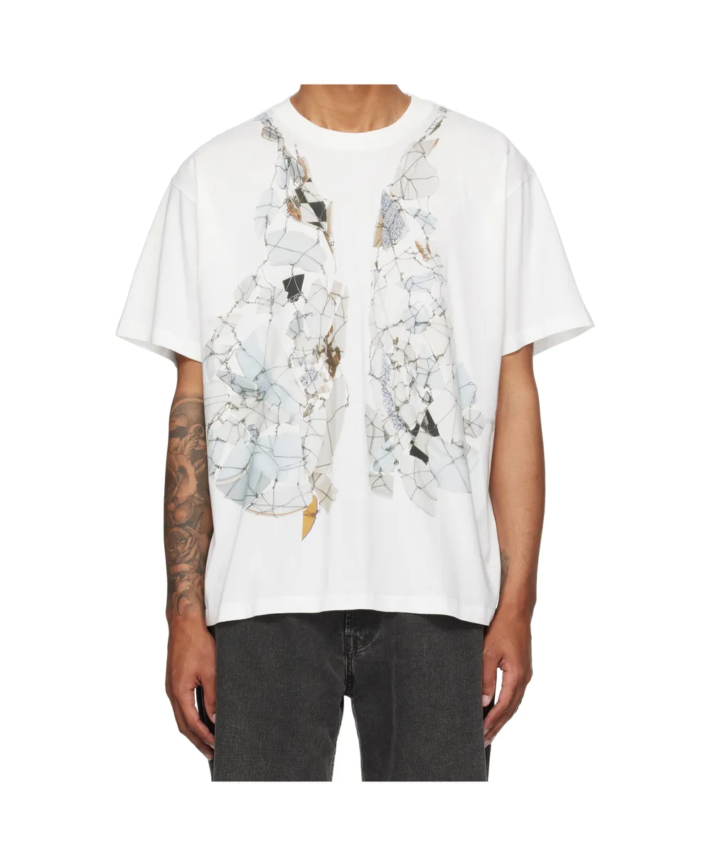 Broken Plate Print T-Shirt