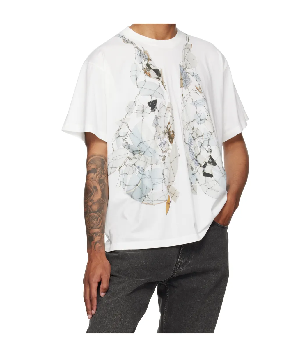 Broken Plate Print T-Shirt