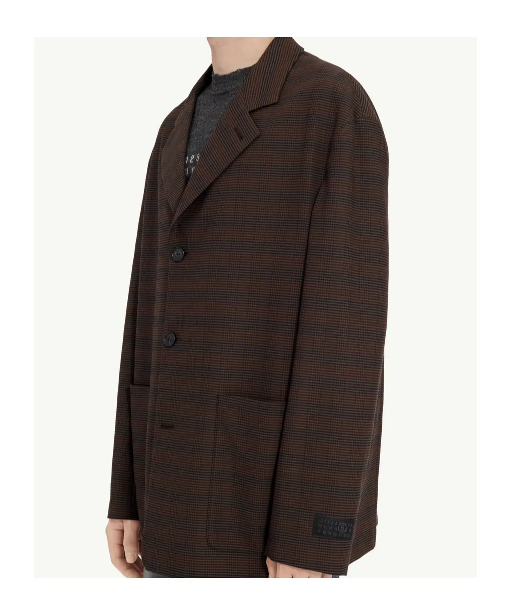 Checked Blazer