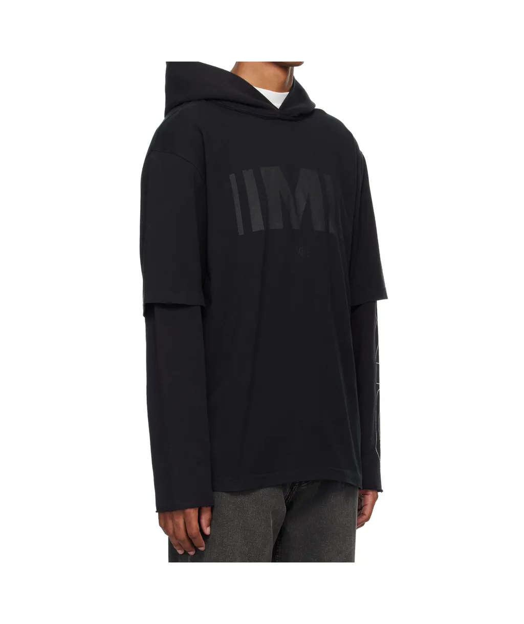 Graphic-Print Hoodie