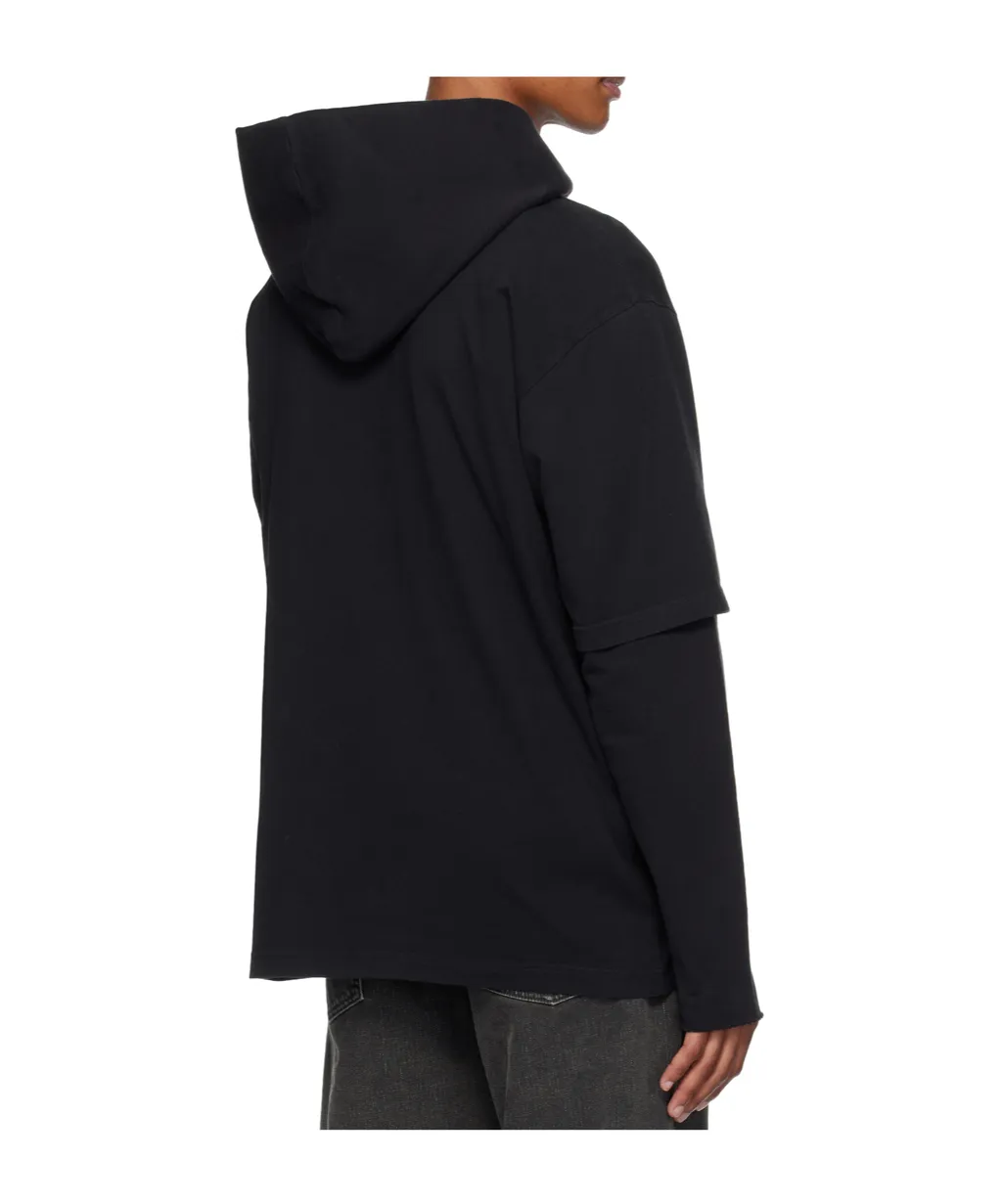 Graphic-Print Hoodie