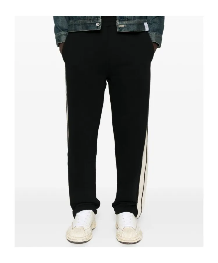 Palm Angels Curved Logo Printed Track Pants