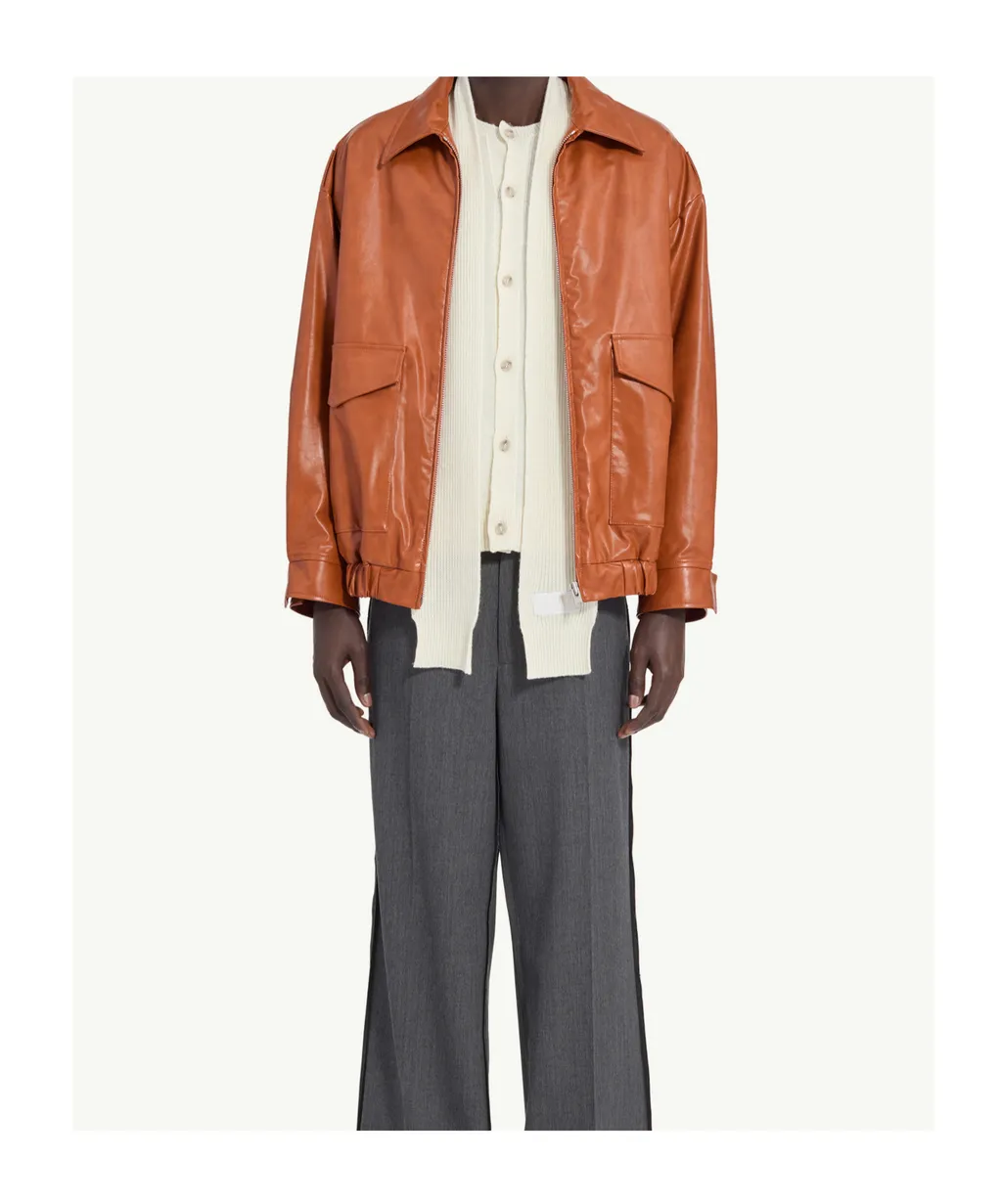 Faux Leather Jacket