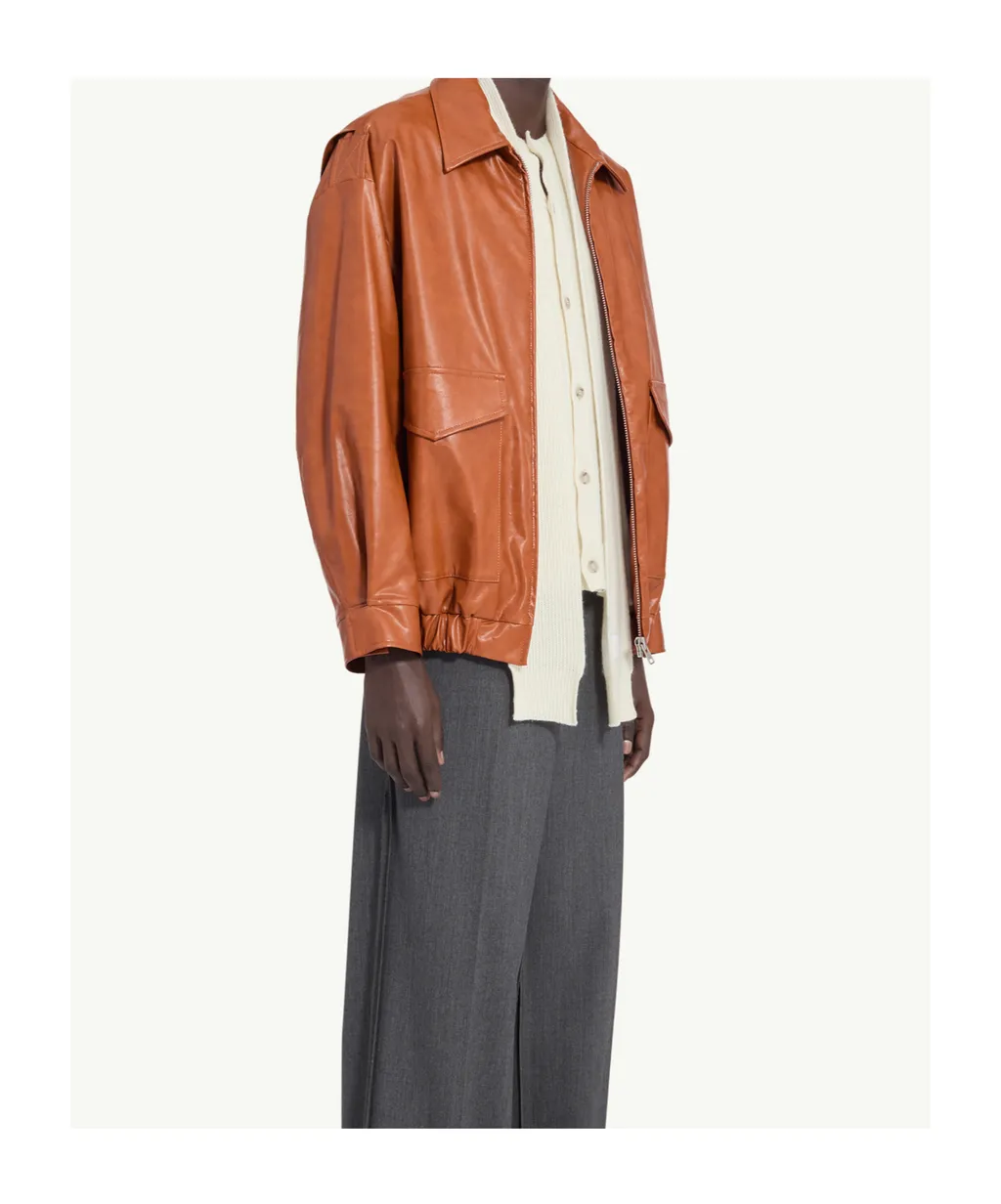 Faux Leather Jacket