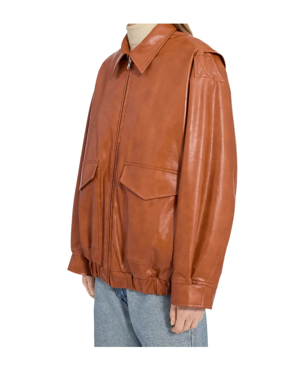 Faux Leather Jacket