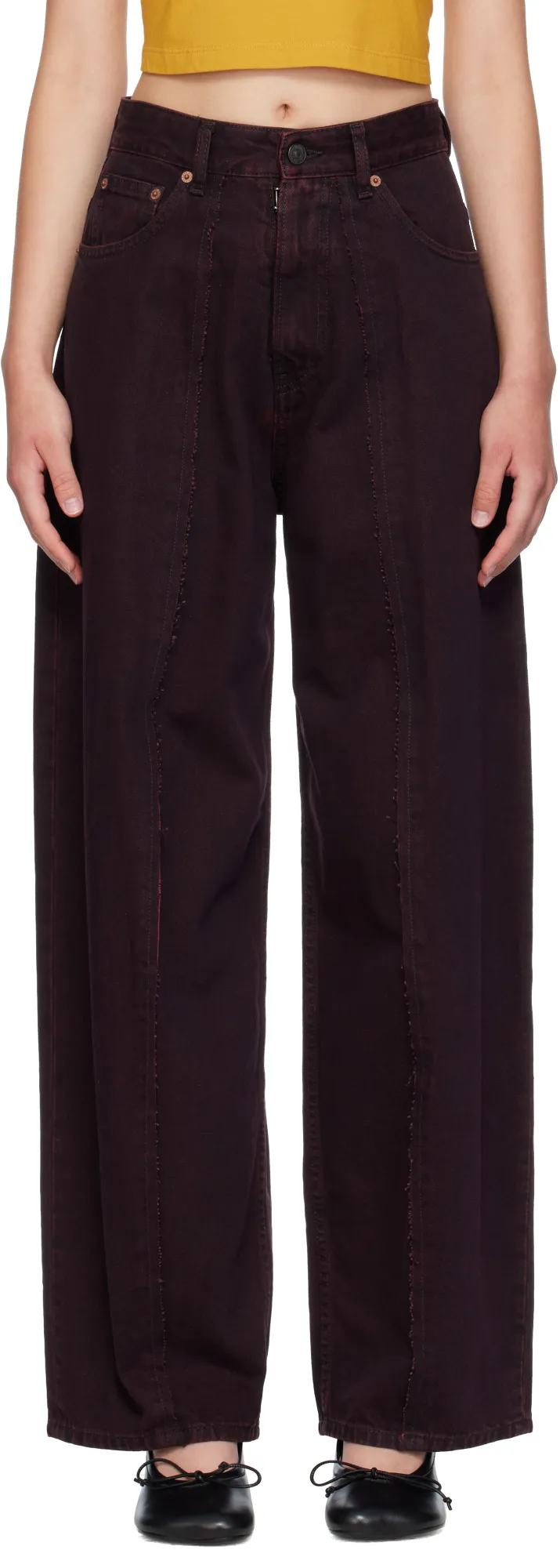 Wide-Leg Jeans
