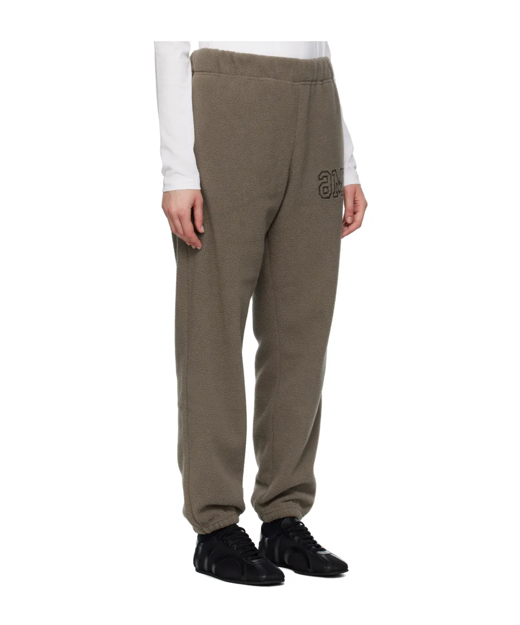 Logo-Embroidered Fleece Track Pants