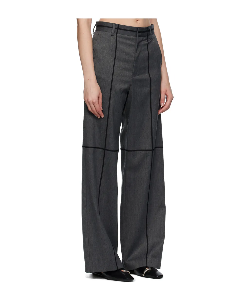 Mm6 Maison Margiela Pleated Pants