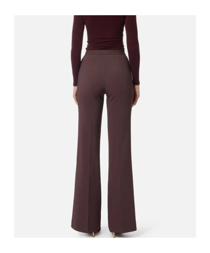 Button-Detail Trousers