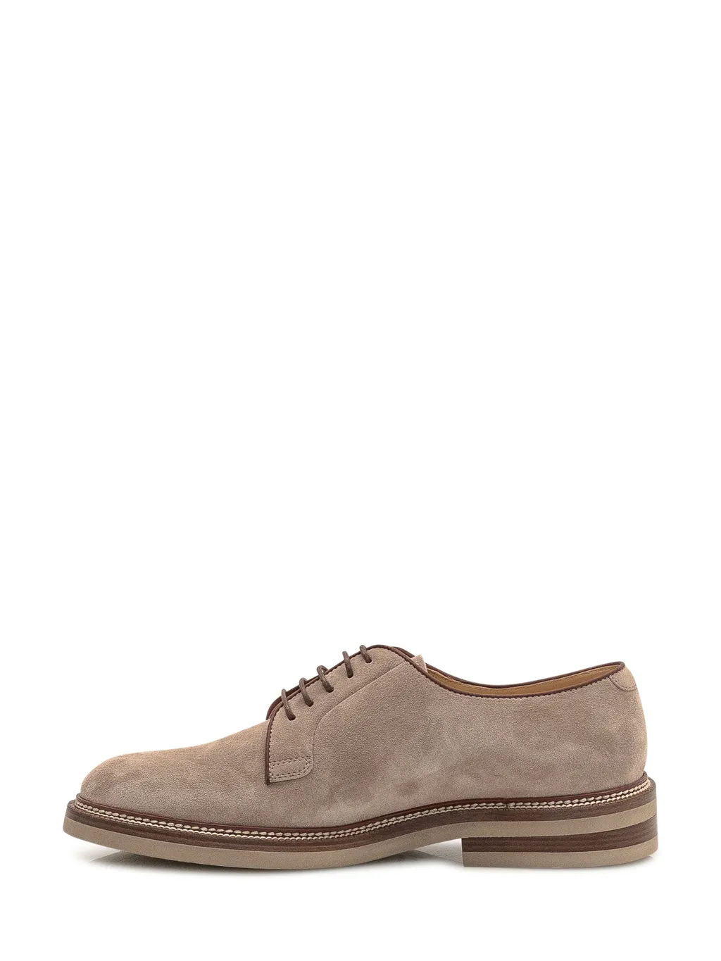 Suede Lace-Up Shoes