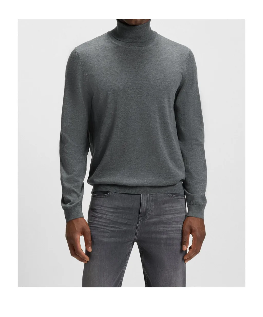 Boss Hugo Boss Roll-Neck Knitted Jumper