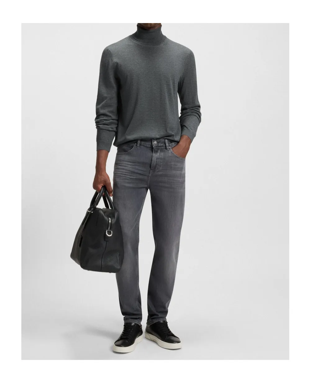 Boss Hugo Boss Roll-Neck Knitted Jumper
