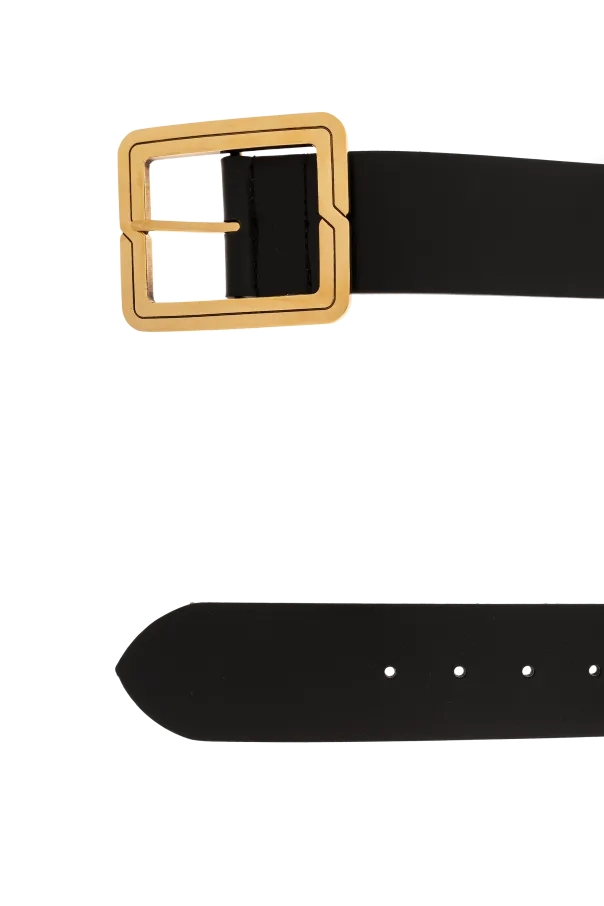 Leather Buckle Belt