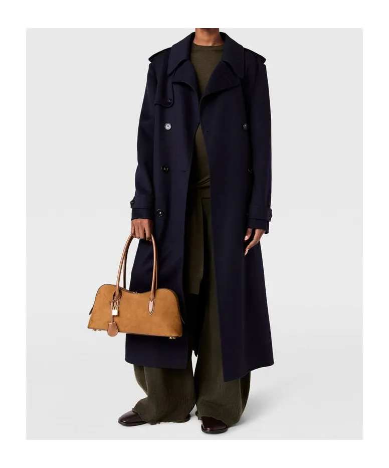 Double-Breasted Trench Coat