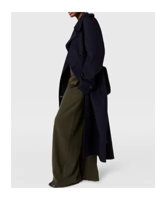 Double-Breasted Trench Coat