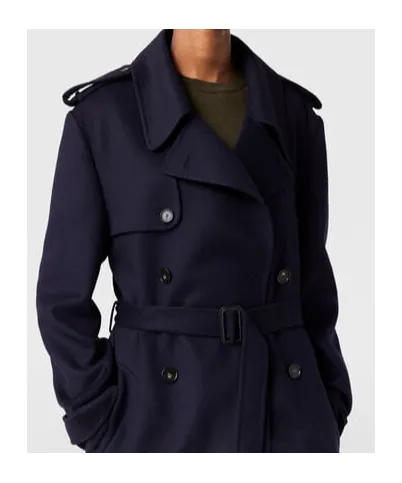 Double-Breasted Trench Coat
